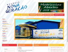 Tablet Screenshot of cnovageracao.com.br